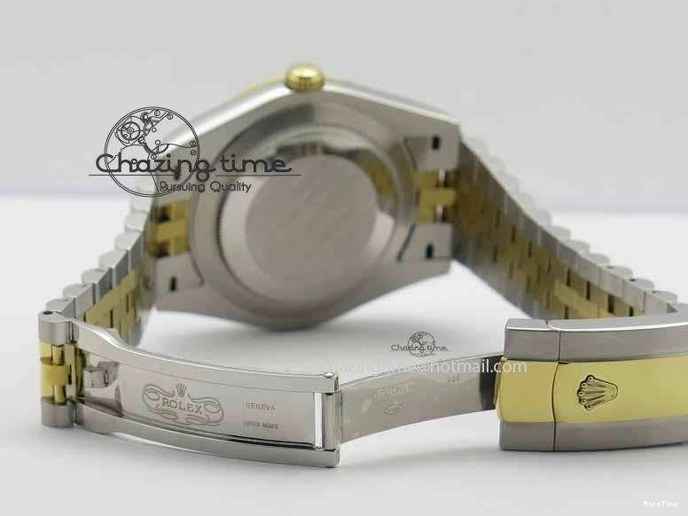 MiroTime 0304 DateJust II 41mm SS YG BP Maker Best Edition White Diam Dial On Jubilee Bracelet A ModernLook 3663